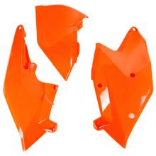 Carénage latéral UFO PLAST 3 pièces pour KTM EXC Sixdays SX SX-F EXC-F Racing 125 - 500 ccm Année de fabrication 2016 - 2019