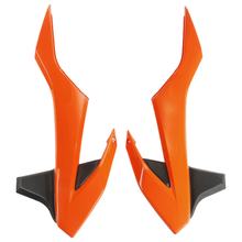 Kryt chladiče UFO PLAST 2-dílný, kryt chladiče pro Gas MC, KTM SX 85 ccm Bj. 2018 - 2024
