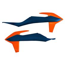 Kryt chladiče UFO PLAST 2-dílný pro KTM EXC Sixdays EXC-F 150 - 500 ccm Bj. 2020 - 2023