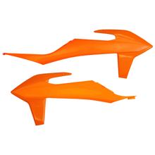 Kühlerverkleidung UFO PLAST 2-teilig Abdeckung Kühler für KTM EXC Sixdays EXC-F 150 - 500 ccm Bj. 2020 - 2023