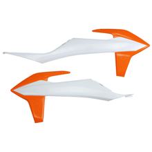 Kühlerverkleidung UFO PLAST 2-teilig Abdeckung Kühler für KTM EXC Sixdays EXC-F 150 - 500 ccm Bj. 2020 - 2023