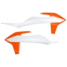 Kühlerverkleidung UFO PLAST 2-teilig Abdeckung Kühler für KTM EXC Sixdays EXC-F 150 - 500 ccm Bj. 2020 - 2023