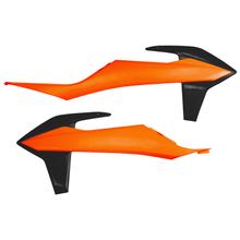 Kühlerverkleidung UFO PLAST 2-teilig Abdeckung Kühler für KTM EXC Sixdays EXC-F 150 - 500 ccm Bj. 2020 - 2023