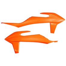 Kühlerverkleidung UFO PLAST 2-teilig Abdeckung Kühler für KTM EXC Sixdays EXC-F 150 - 500 ccm Bj. 2020 - 2023