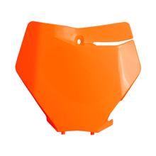 Startnummerntafel UFO PLAST Verkleidung Frontnummerntafel für KTM SX 125 - 450 ccm Bj. 2019 - 2022