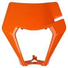 Scheinwerfermaske UFO PLAST Scheinwerferverkleidung vorne für KTM EXC Sixdays EXC-F 125 - 500 ccm Bj. 2020 - 2023