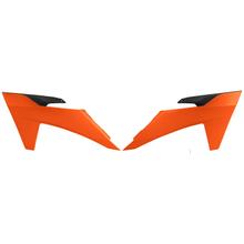 Kühlerverkleidung UFO PLAST 2-teilig Abdeckung Kühler für KTM EXC Sixdays EXC-F 125 - 500 ccm Bj. 2023 - 2025