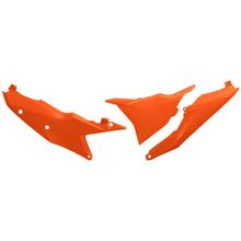 Seitenverkleidung UFO PLAST Verkleidung 3-teilig für KTM EXC Sixdays EXC-F 125 - 500 ccm Bj. 2023 - 2026