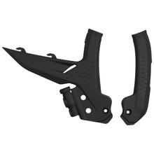 Rahmenprotektoren UFO PLAST 2-teilig Verkleidung Rahmenabdeckung für KTM EXC Sixdays EXC-F 125 - 500 ccm Bj. 2023 - 2026