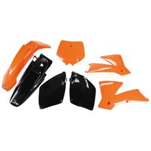 Verkleidungskit UFO PLAST 7-teilig Verkleidungssatz Kunststoff für KTM SX Racing 125 - 400 ccm Bj. 2001 - 2002