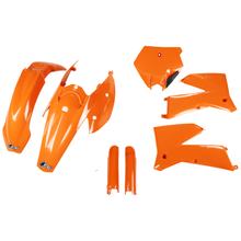 Kit de carénage UFO PLAST 7 pièces, ensemble de carénage en plastique avec protège-fourche pour KTM SX SX-F 125 / 250 ccm Année de fabrication 2005 - 2006