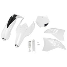Kit de carenado UFO PLAST 7 piezas. Juego de carenado de plástico con protector de horquillas para KTM SX SX-F Racing 125 - 450 ccm Año de fabricación 2007 - 2010