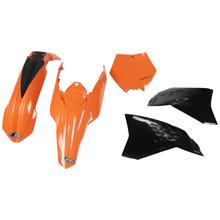 Kit de carenado UFO PLAST 5 piezas. Juego de carenado de plástico para KTM SX SX-F Racing 125 - 450 ccm Año de fab. 2007 - 2010
