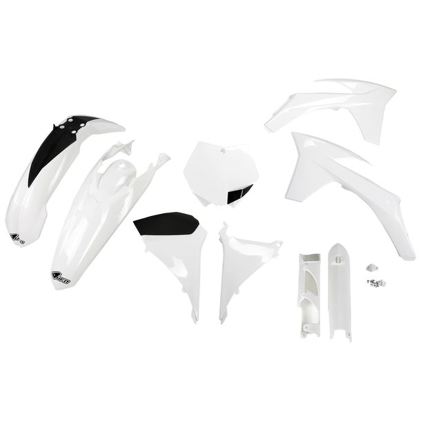 Verkleidungskit UFO PLAST 9-teilig Verkleidungssatz Kunststoff mit Gabelschutz für KTM SX SX-F Racing 125 - 450 ccm Bj. 2011