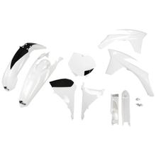 Kit de carenado UFO PLAST 9 piezas. Juego de carenado de plástico con protector de horquillas para KTM SX SX-F Racing 125 - 450 ccm Año. 2011