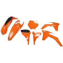 Sada dílů opláštění UFO PLAST 7-dílná, sada plastových dílů opláštění pro KTM SX SX-F 125 - 450 ccm Bj. 2011 - 2012