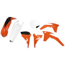 Sada dílů opláštění UFO PLAST 7-dílná, sada plastových dílů opláštění pro KTM SX SX-F 125 - 450 ccm Bj. 2011 - 2012