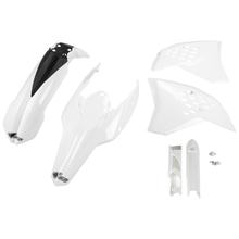 Verkleidungskit UFO PLAST 6-teilig Verkleidungssatz Kunststoff mit Gabelschutz für KTM EXC Sixdays EXC-F 125 - 500 ccm Bj. 2009 - 2011