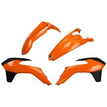 Bekledingskit UFO PLAST 4-delig Bekledingsset Kunststof voor KTM EXC Sixdays EXC-F 125 - 500 ccm Bj. 2014 - 2016