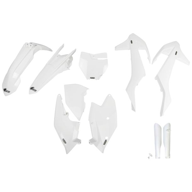 Kit de carénage UFO PLAST 10 pièces, ensemble de carénage en plastique avec protège-fourche pour KTM SX SX-F Racing 125 - 450 ccm Année de fabrication 2016 - 2018