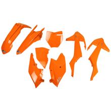 Kapset UFO PLAST 8-delig Bekledingsset Kunststof voor KTM SX SX-F Racing 125 - 450 ccm Bj. 2016 - 2018