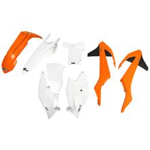 Kapset UFO PLAST 8-delig Bekledingsset Kunststof voor KTM SX SX-F Racing 125 - 450 ccm Bj. 2016 - 2018