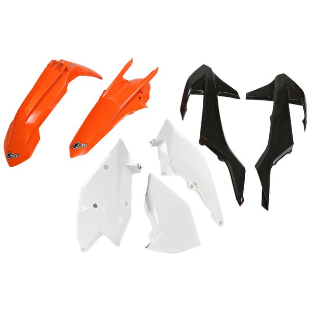 Verkleidungskit UFO PLAST 7-teilig Verkleidungssatz Kunststoff für KTM EXC Sixdays EXC-F 125 - 500 ccm Bj. 2017 - 2019