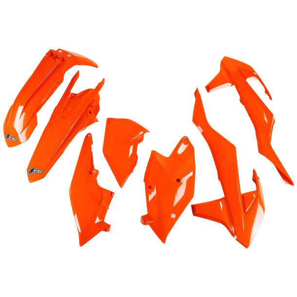 Kållkit UFO PLAST 7-delars kållset Plast för KTM EXC Sixdays EXC-F 125 - 500 ccm Årsmodell 2017 - 2019