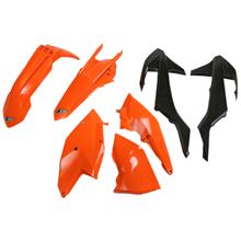 Bekledingskit UFO PLAST 7-delig Bekledingsset Kunststof voor KTM EXC Sixdays EXC-F 125 - 500 ccm Bj. 2017 - 2019