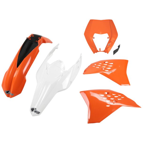 Verkleidungskit UFO PLAST 5-teilig Verkleidungssatz Kunststoff für KTM EXC Sixdays EXC-F 125 - 500 ccm Bj. 2011