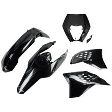 Bekledingskit UFO PLAST 5-delig Bekledingsset Kunststof voor KTM EXC Sixdays EXC-F 125 - 500 ccm Bj. 2011