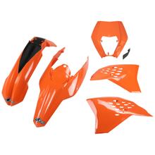 Bekledingskit UFO PLAST 5-delig Bekledingsset Kunststof voor KTM EXC Sixdays EXC-F 125 - 500 ccm Bj. 2011