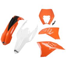 Bekledingskit UFO PLAST 5-delig Bekledingsset Kunststof voor KTM EXC Sixdays EXC-F 125 - 500 ccm Bj. 2011