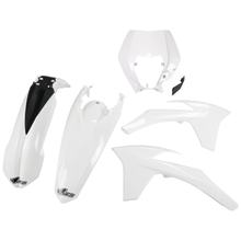 Kapset UFO PLAST 5-delig Kapset Kunststof voor KTM EXC Sixdays EXC-F 125 - 500 ccm Bj. 2012 - 2013