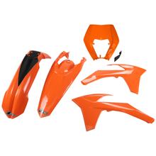 Kapset UFO PLAST 5-delig Kapset Kunststof voor KTM EXC Sixdays EXC-F 125 - 500 ccm Bj. 2012 - 2013