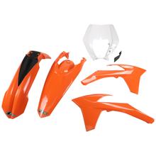 Kapset UFO PLAST 5-delig Kapset Kunststof voor KTM EXC Sixdays EXC-F 125 - 500 ccm Bj. 2012 - 2013