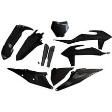 Kapset UFO PLAST 10-delig Kapset Kunststof met vorkbescherming voor KTM SX 125 - 450 ccm Bj. 2019 - 2022