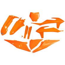 Kapset UFO PLAST 10-delig Kapset Kunststof met vorkbescherming voor KTM SX 125 - 450 ccm Bj. 2019 - 2022