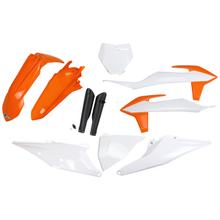 Kapset UFO PLAST 10-delig Kapset Kunststof met vorkbescherming voor KTM SX 125 - 450 ccm Bj. 2019 - 2022