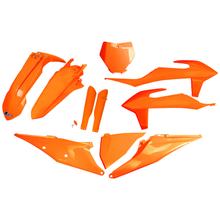 Kapset UFO PLAST 10-delig Kapset Kunststof met vorkbescherming voor KTM SX 125 - 450 ccm Bj. 2019 - 2022
