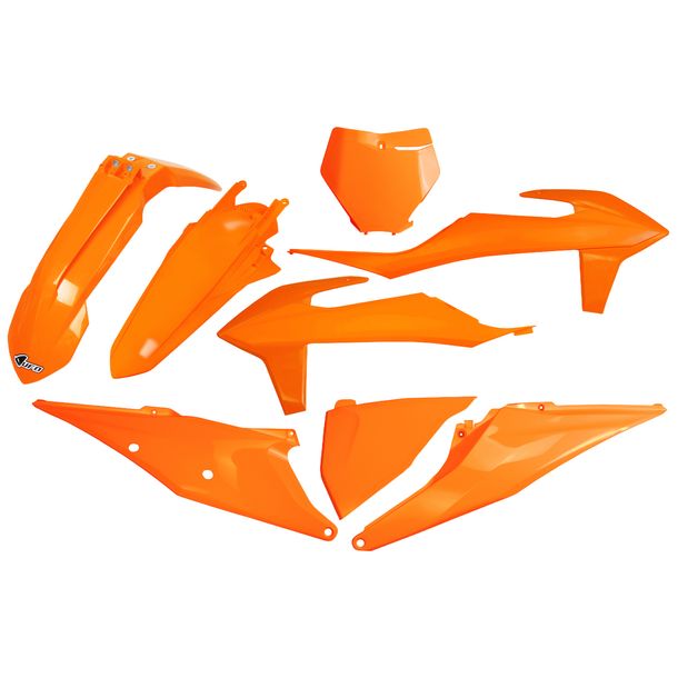 Verkleidungskit UFO PLAST 8-teilig Verkleidungssatz Kunststoff für KTM SX 125 - 450 ccm Bj. 2019 - 2022