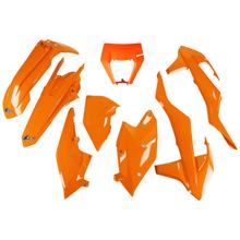 Kit opláštění UFO PLAST 8-dílná sada opláštění plast pro KTM EXC Sixdays EXC-F 125 - 500 ccm Bj. 2017 - 2019