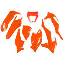 Kit carenatura UFO PLAST 8 pezzi Set carenatura in plastica per KTM EXC Sixdays EXC-F 125 - 500 ccm Anno modello 2017 - 2019