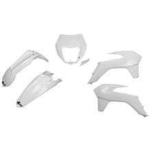 Kit de carenado UFO PLAST 5 piezas. Juego de carenado de plástico para KTM EXC Sixdays EXC-F 125 - 500 ccm Año 2014 - 2016