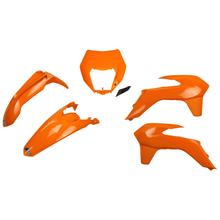 Behandelingskit UFO PLAST 5-delig Bekledingsset Kunststof voor KTM EXC Sixdays EXC-F 125 - 500 ccm Bj. 2014 - 2016
