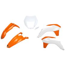 Behandelingskit UFO PLAST 5-delig Bekledingsset Kunststof voor KTM EXC Sixdays EXC-F 125 - 500 ccm Bj. 2014 - 2016