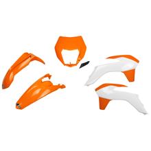 Behandelingskit UFO PLAST 5-delig Bekledingsset Kunststof voor KTM EXC Sixdays EXC-F 125 - 500 ccm Bj. 2014 - 2016