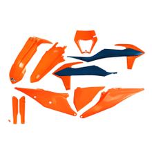 Verkleidingskit UFO PLAST 10-delig Verkleidingsset Kunststof met Vorkbescherming voor KTM EXC Sixdays EXC-F 125 - 500 ccm Bj. 2020 - 2023