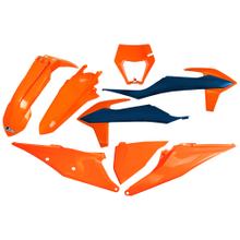 Verkleidingskit UFO PLAST 8-delig Verkleidingsset Kunststof voor KTM EXC Sixdays EXC-F 150 - 500 ccm Bj. 2020 - 2023