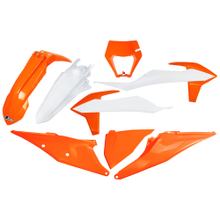 Verkleidingskit UFO PLAST 8-delig Verkleidingsset Kunststof voor KTM EXC Sixdays EXC-F 150 - 500 ccm Bj. 2020 - 2023
